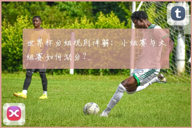 世界杯分组规则详解:小组赛与大组赛如何划分?